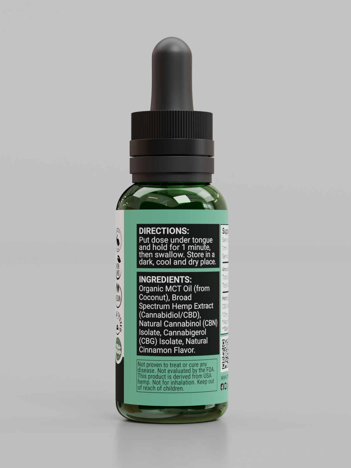 THC FREE Nighttime Tincture